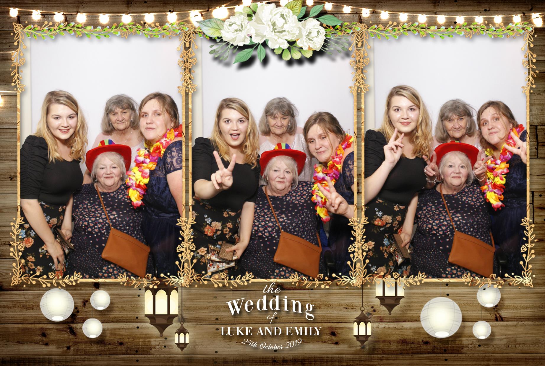 Luke & Emily's Wedding | View more photos from the event at gallery.myphotoboothexperience.co.uk/u/MyPhotoBoothExperienceLtd/Luke-Emilys-Wedding